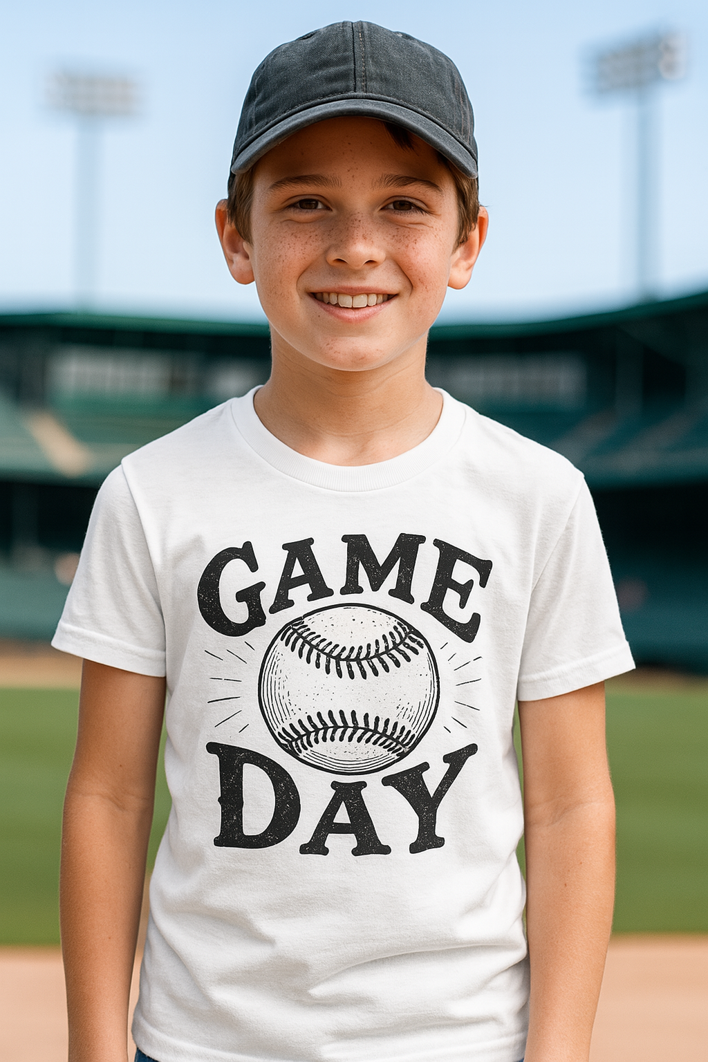 Game Day Baseball Shirt – Bold Graphic Tee for Youth, Teens & Players