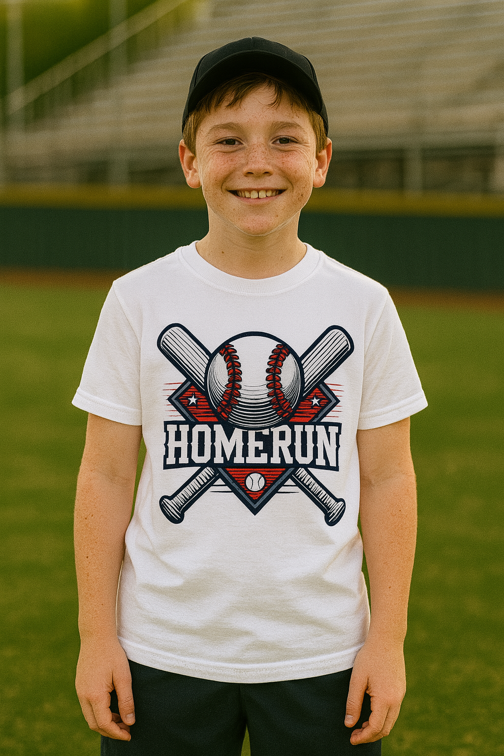 Home Run Short Sleeve Tee
