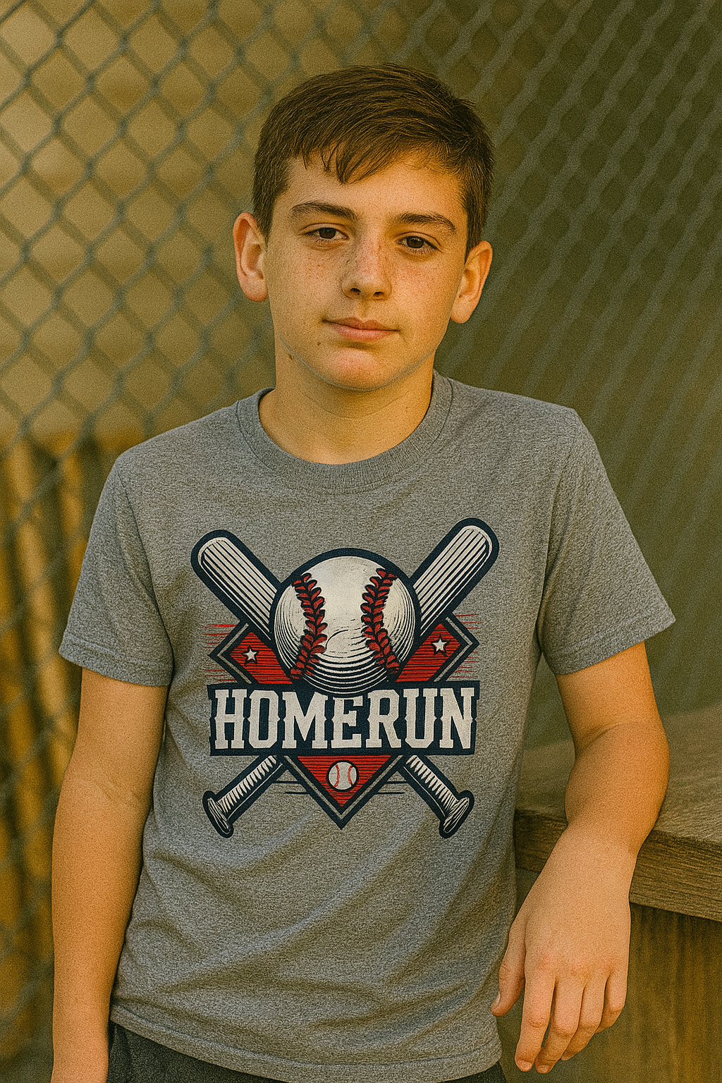 Home Run Short Sleeve Tee