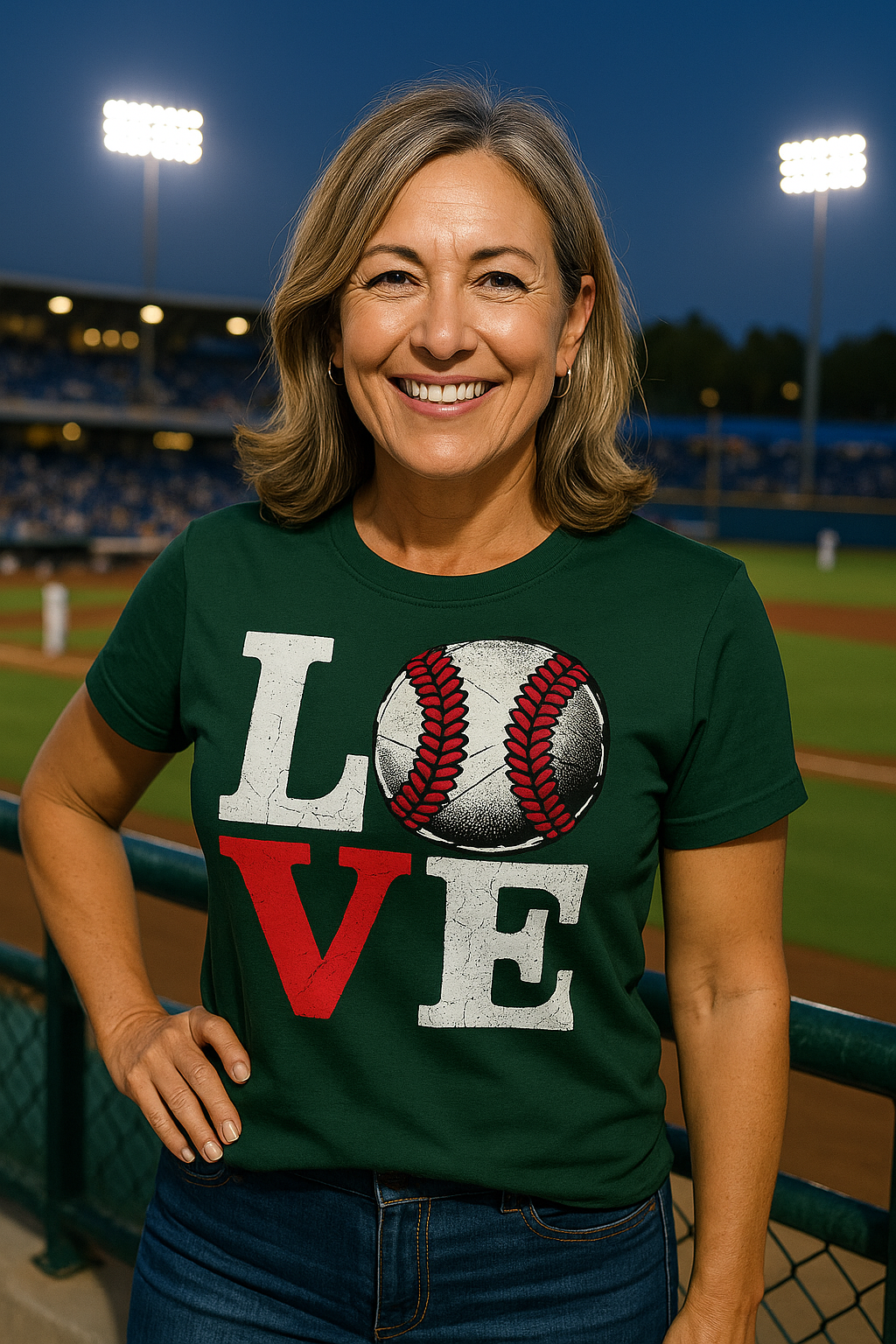 LOVE Baseball – Game Day Fan T-Shirt