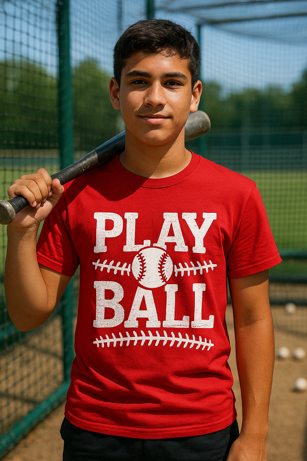 Play Ball Short Sleeve Tee