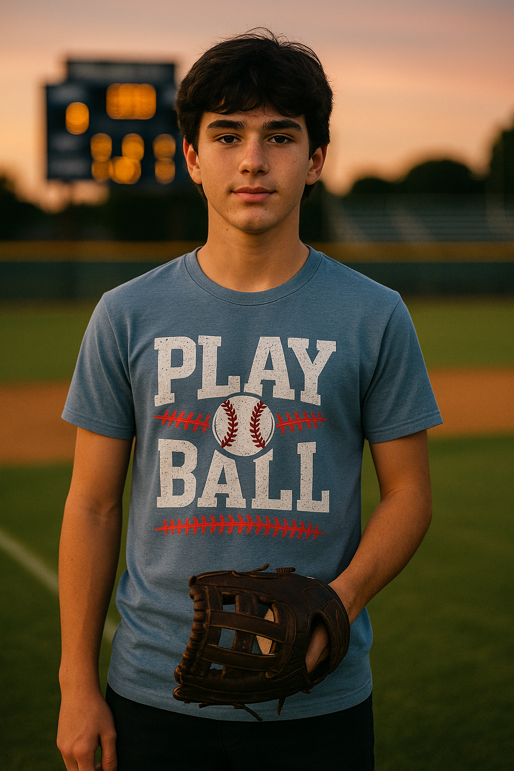 Play Ball Short Sleeve Tee