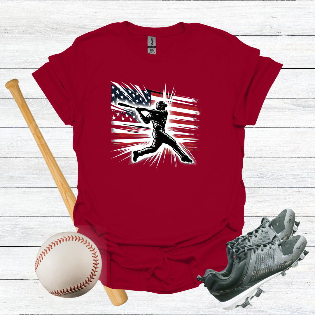 Patriotic Batter T-Shirt