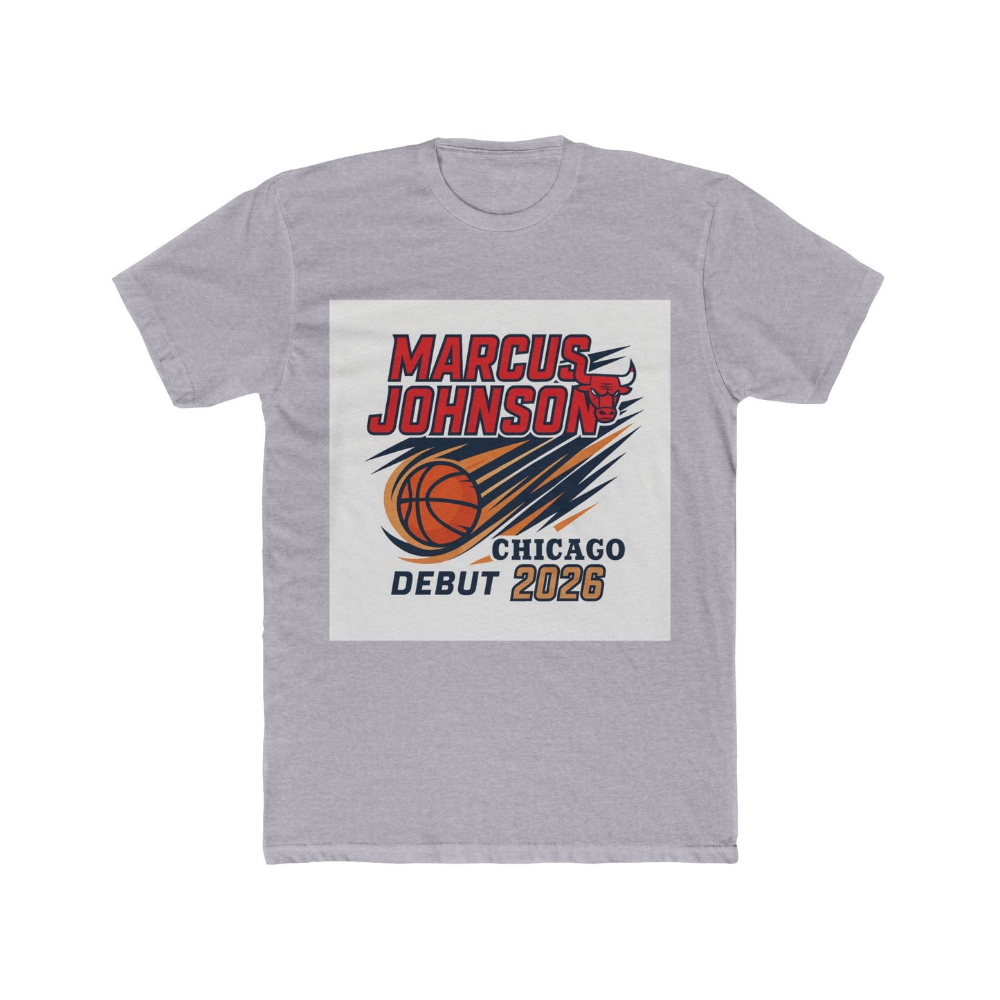 Marcus Johnson Debut Night Tee – 18 Points | Chicago Bulls 5.11.26