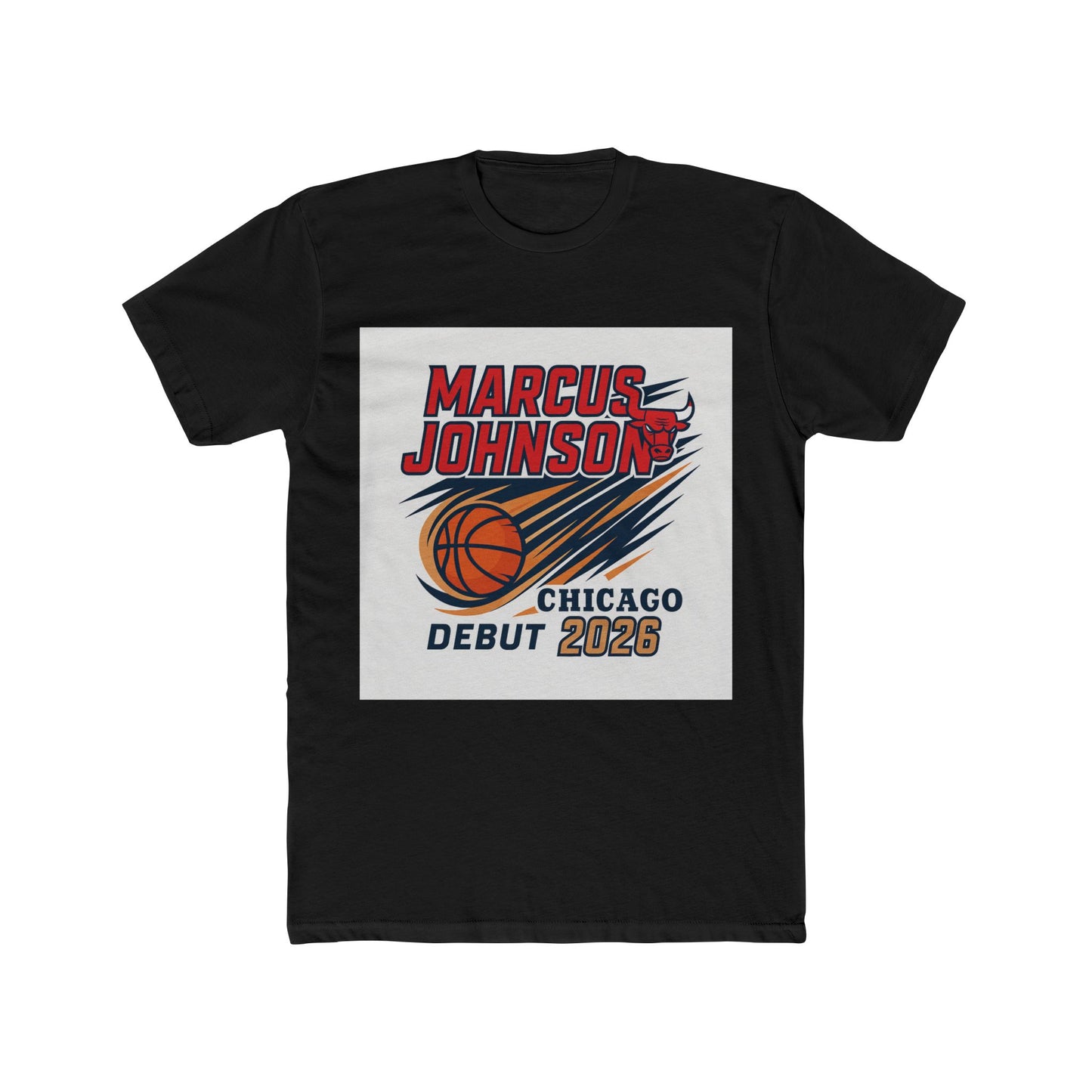 Marcus Johnson Debut Night Tee – 18 Points | Chicago Bulls 5.11.26