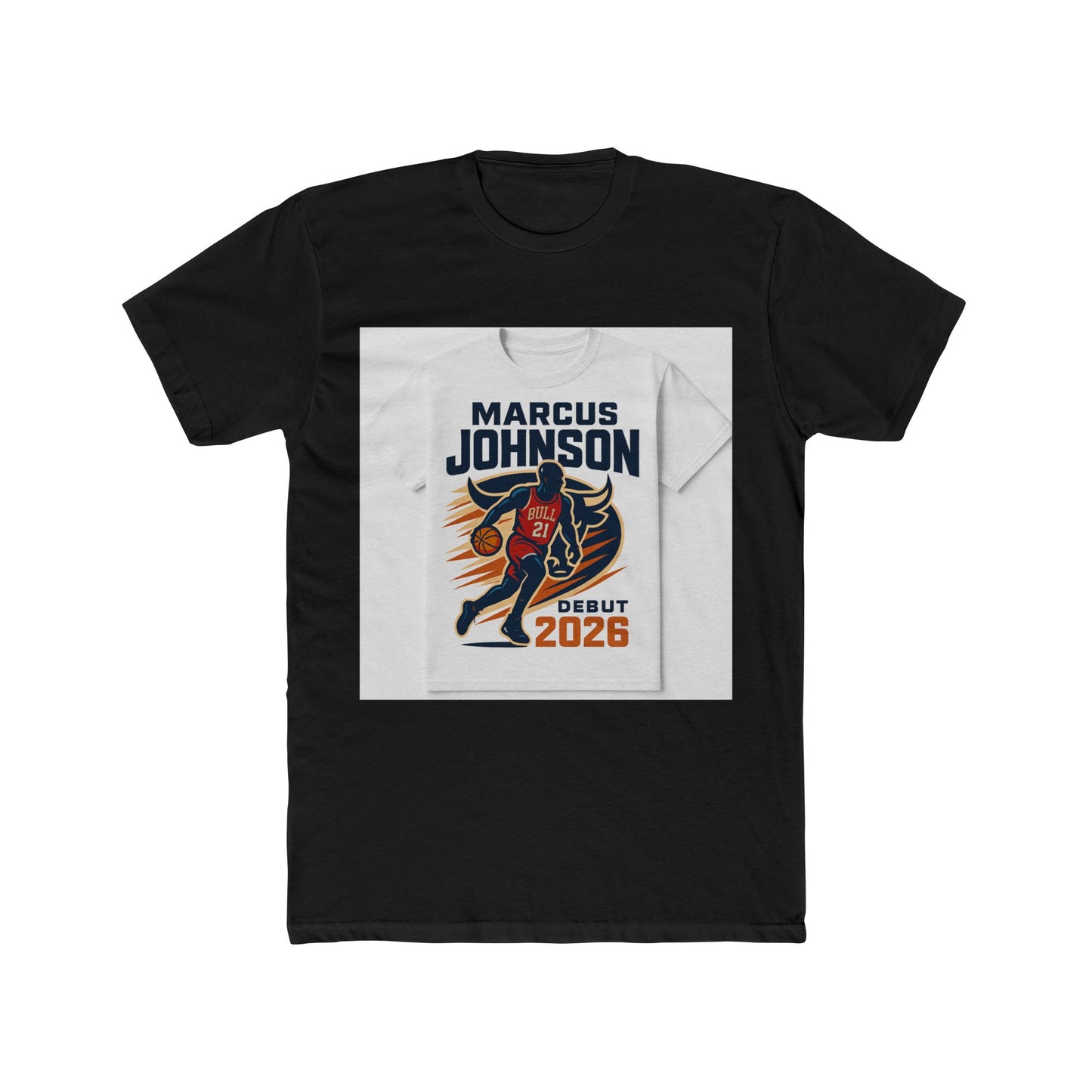 Marcus Johnson Chicago Bulls NBA Debut T-Shirt – 18 Points, Day One