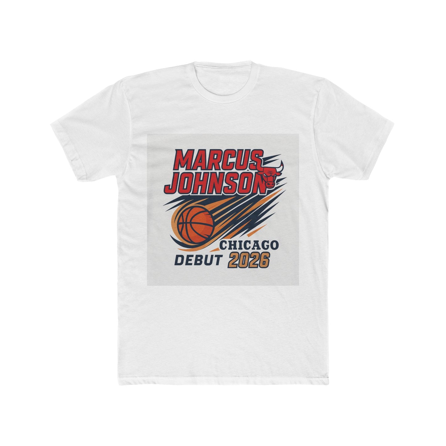 Marcus Johnson Debut Night Tee – 18 Points | Chicago Bulls 5.11.26