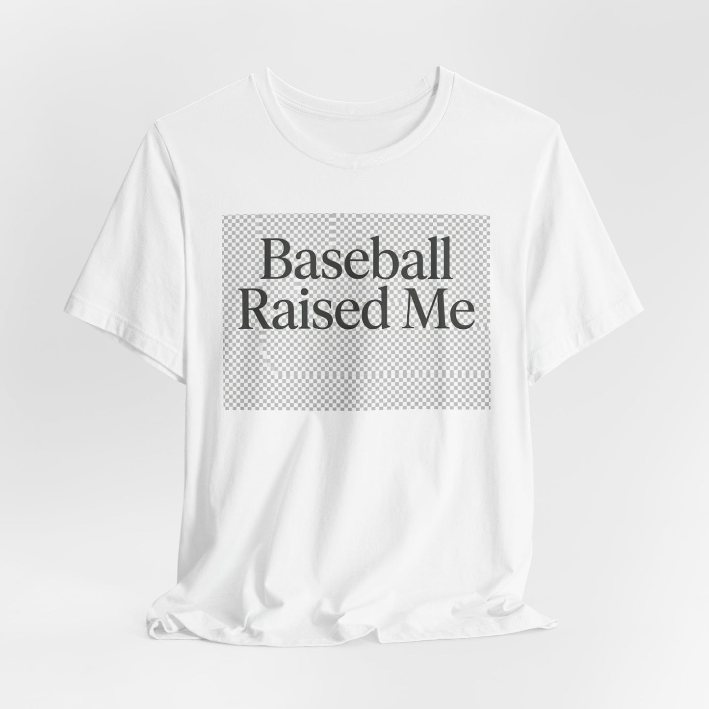 Baseball Raised Me T-Shirt — Retro Sports Tee for Fans & Players