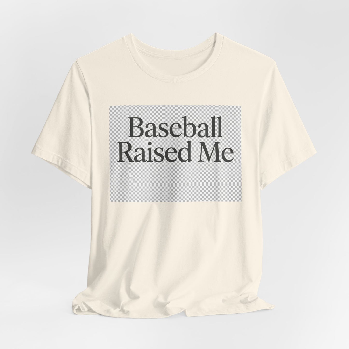 Baseball Raised Me T-Shirt — Retro Sports Tee for Fans & Players