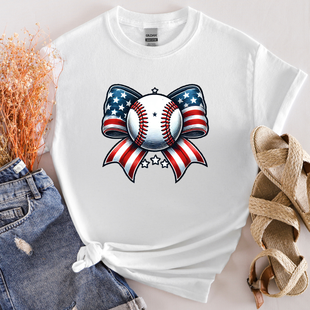 Patriotic Ribbon Baseball