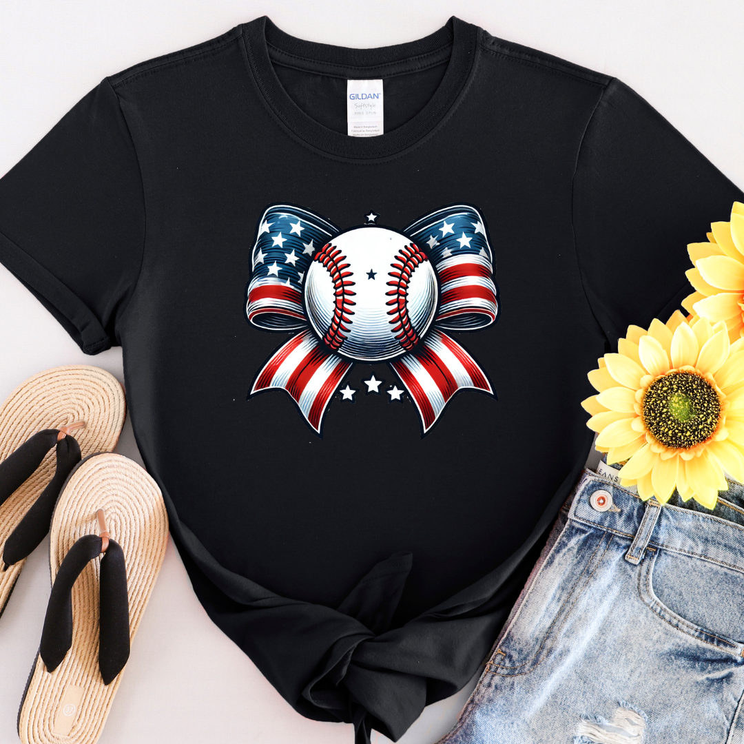 Patriotic Ribbon Baseball