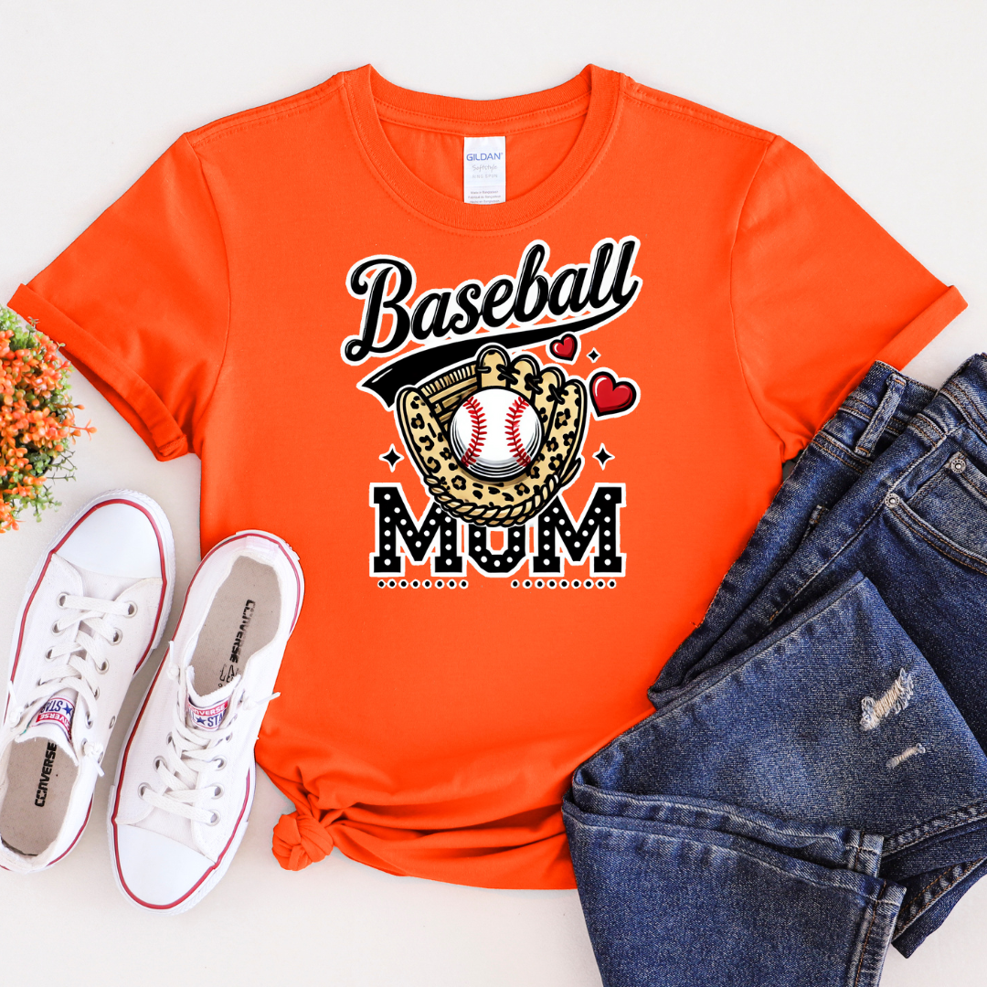 Baseball Mom Softstyle T-Shirt