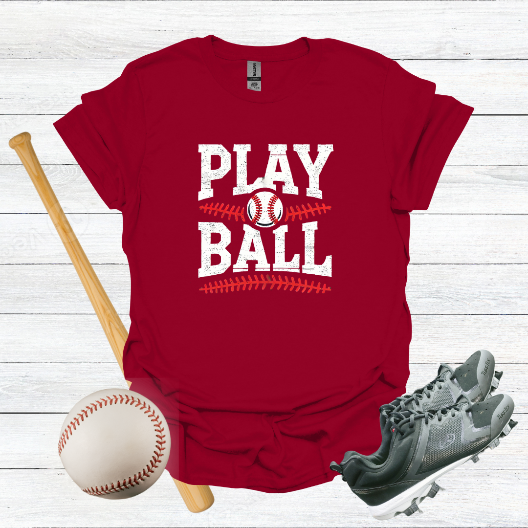 Play Ball Short Sleeve Tee