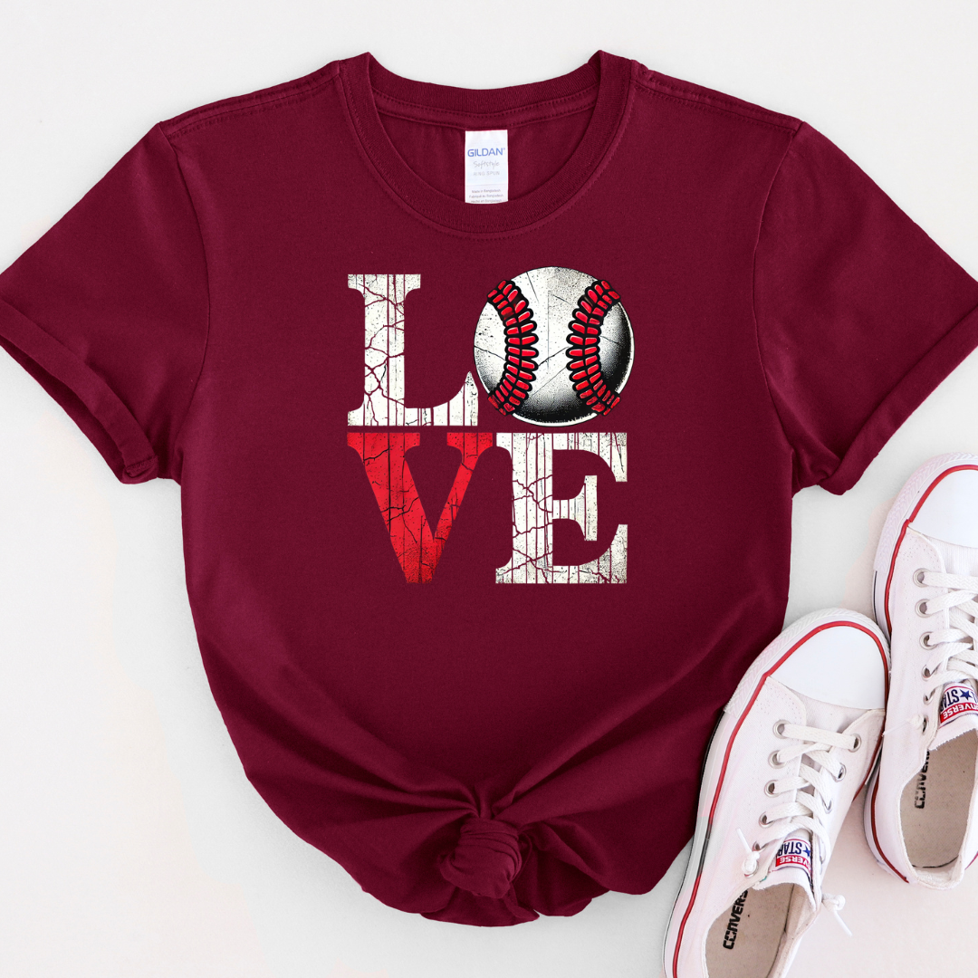 Baseball LOVE T-Shirt