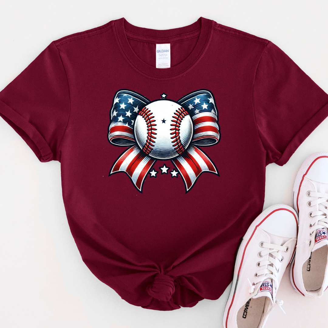 Patriotic Ribbon Baseball