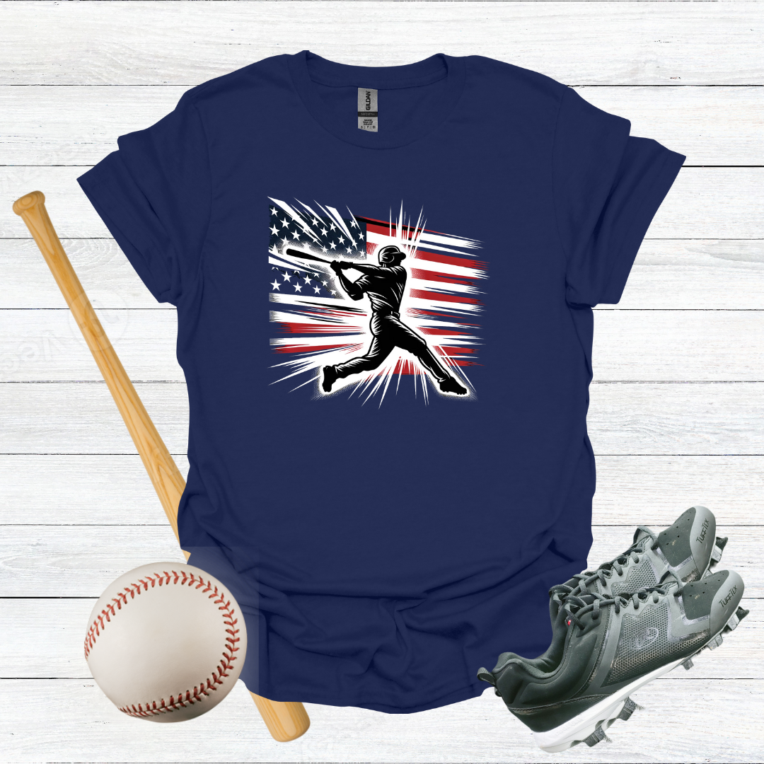 Patriotic Batter T-Shirt