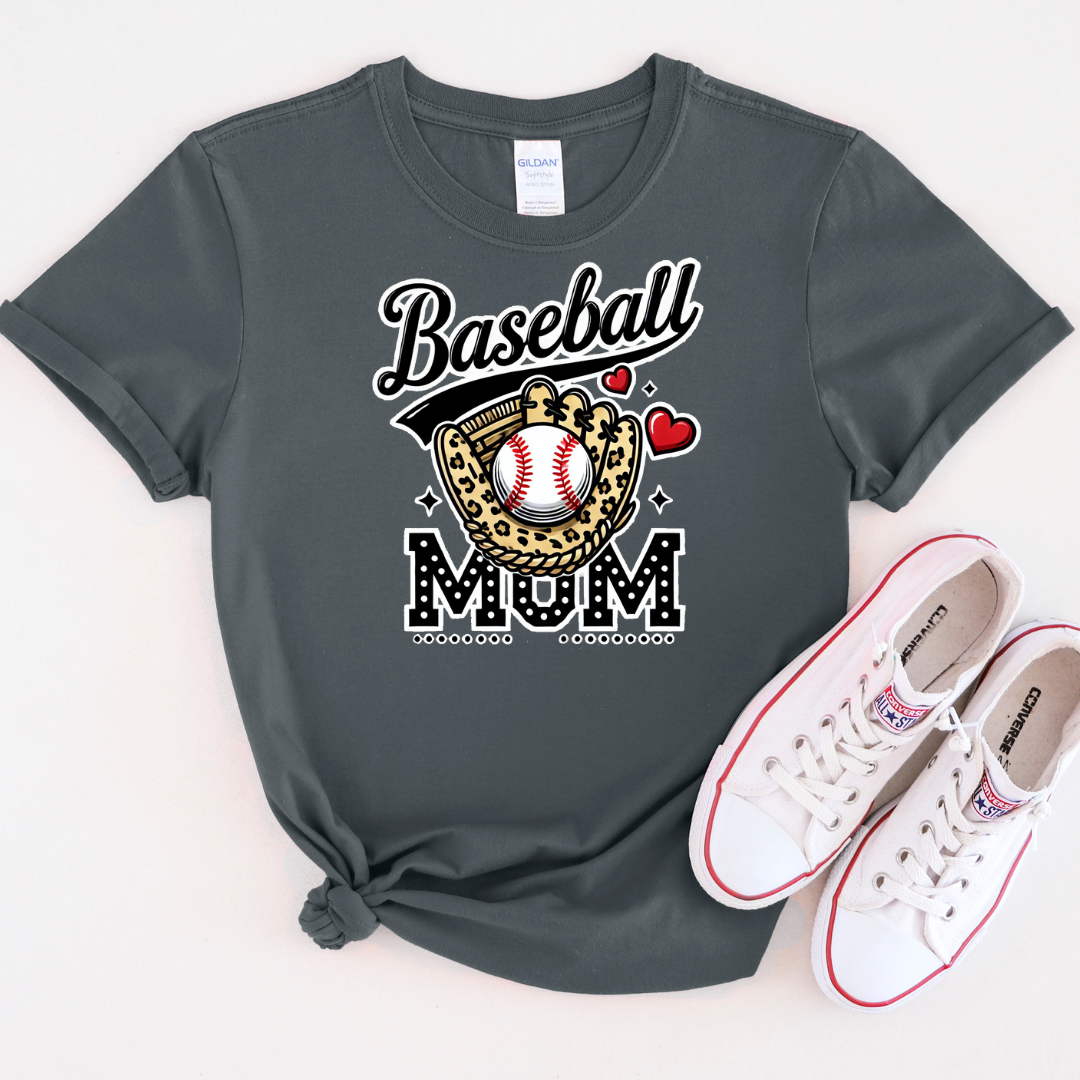 Baseball Mom Softstyle T-Shirt