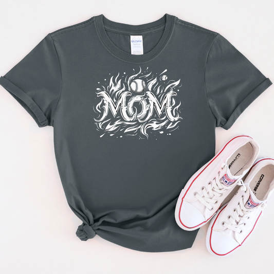 MOM Baseball T-Shirt