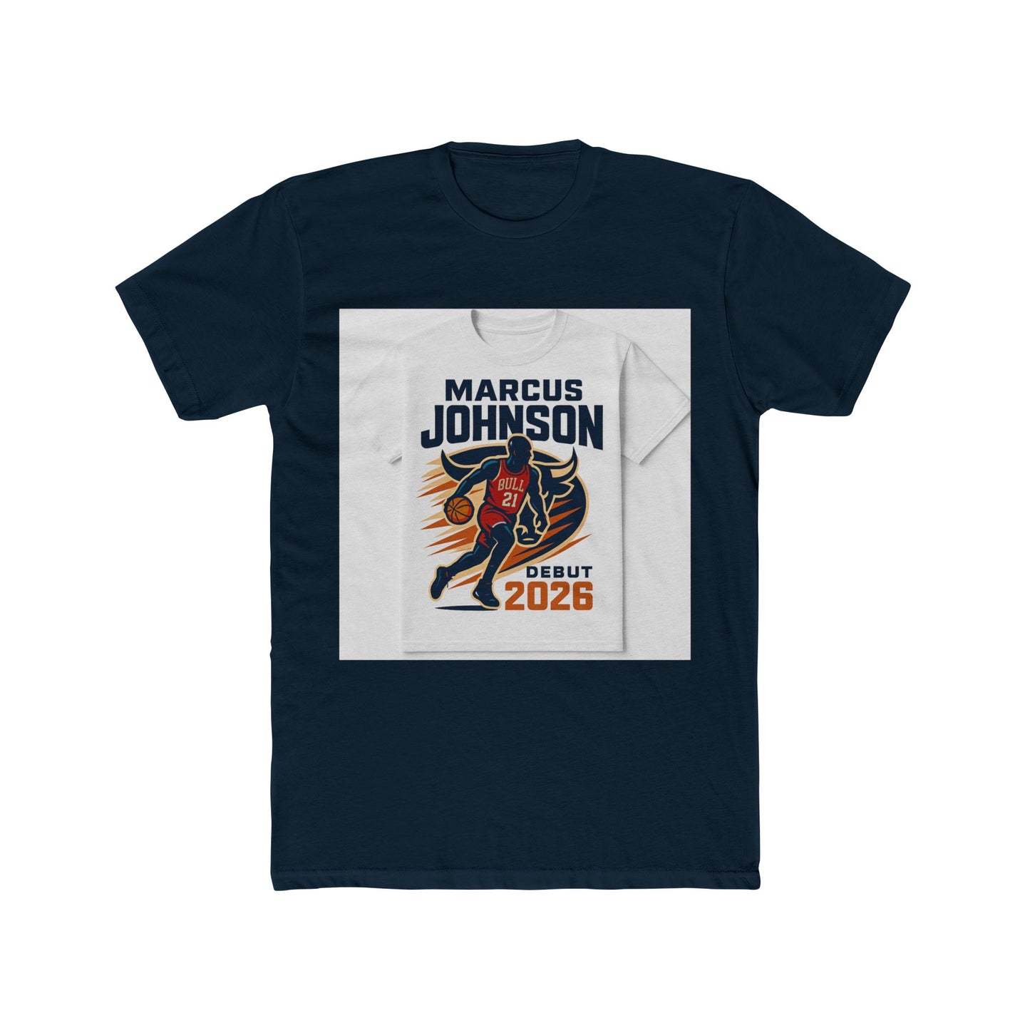 Marcus Johnson Chicago Bulls NBA Debut T-Shirt – 18 Points, Day One
