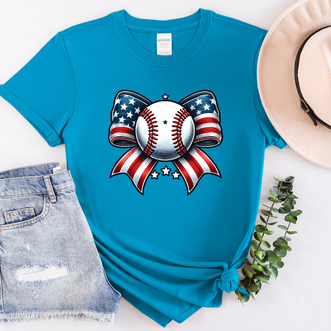 Patriotic Ribbon Baseball