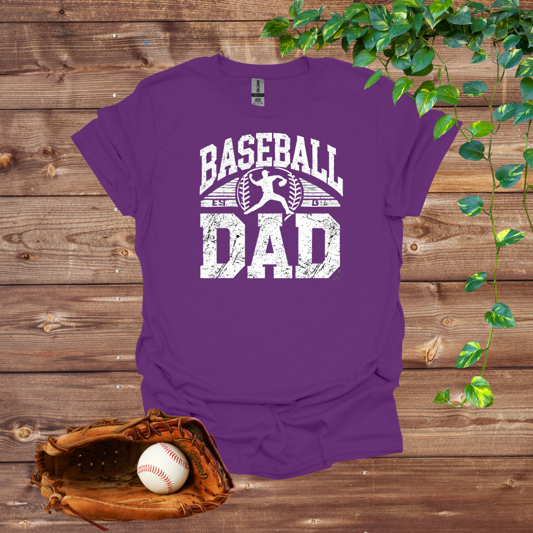 Champion's Choice: Baseball Dad T-Shirt