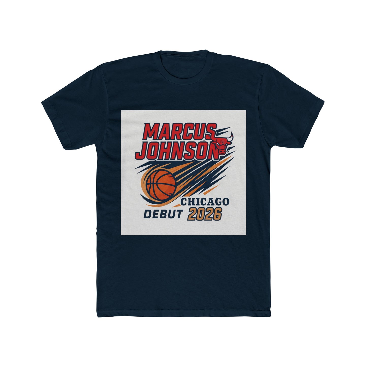 Marcus Johnson Debut Night Tee – 18 Points | Chicago Bulls 5.11.26
