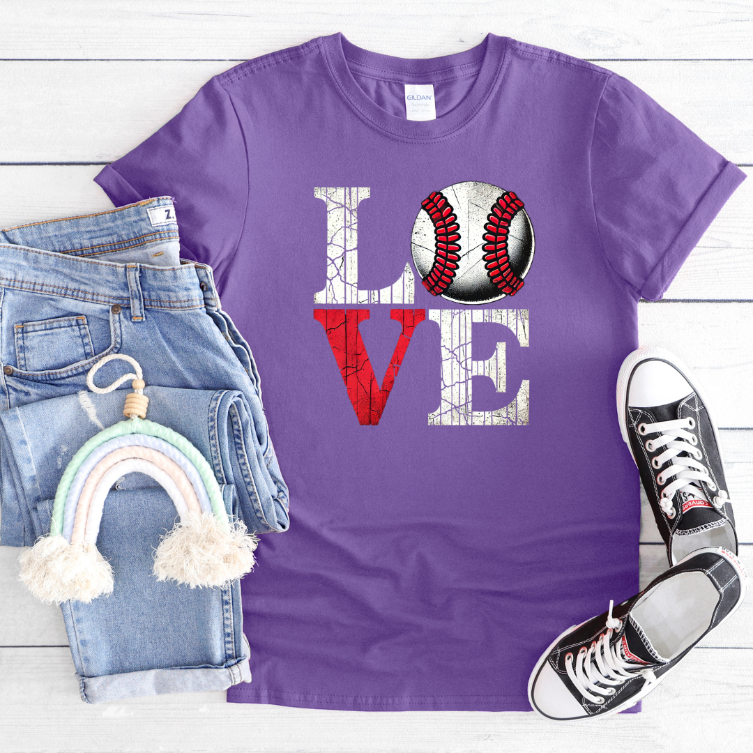 Baseball LOVE T-Shirt