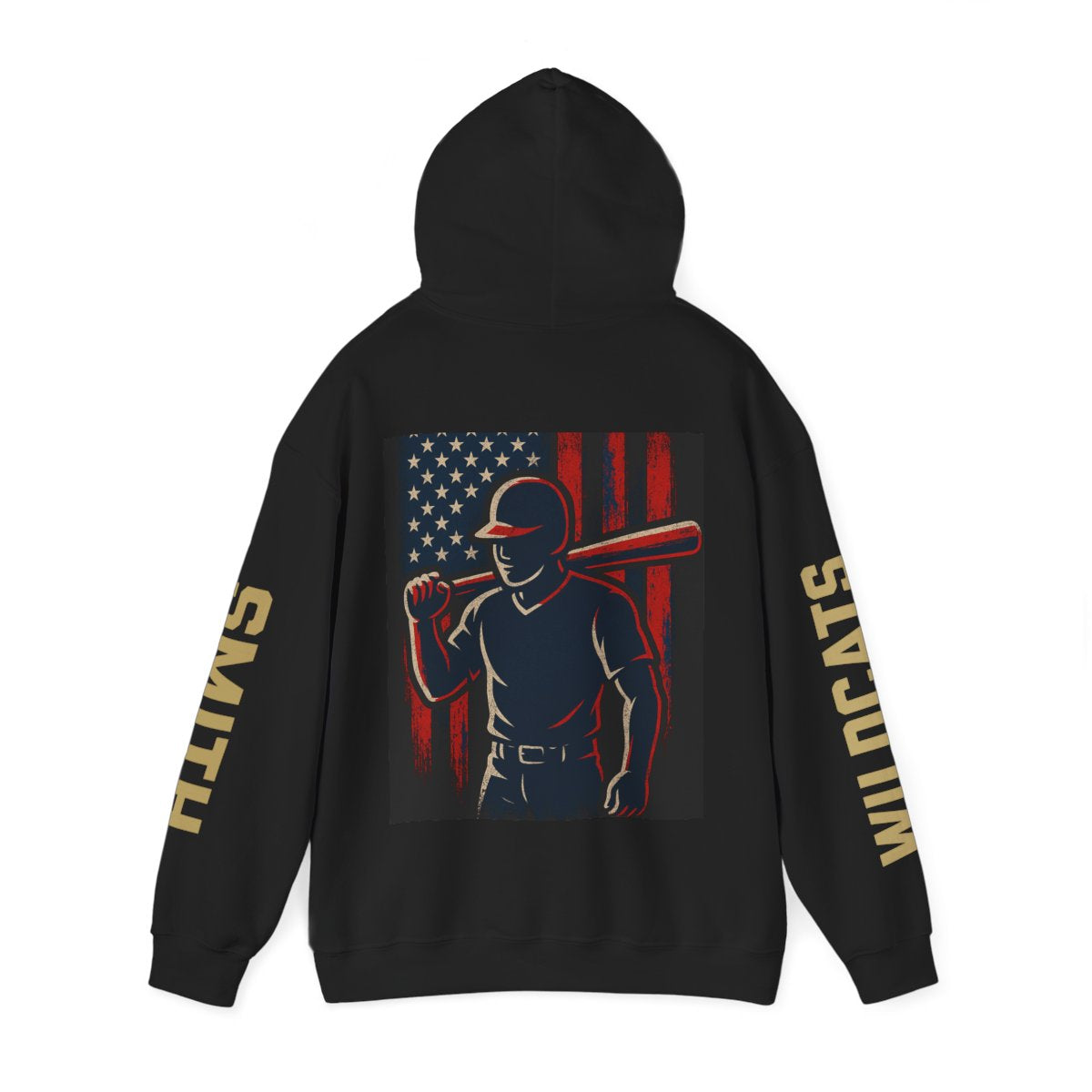 Patriotic Baseball Hoodie