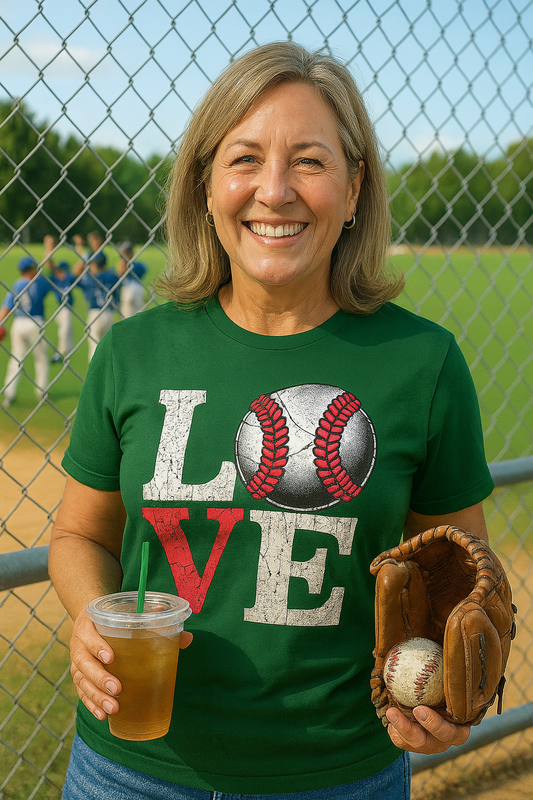 LOVE Baseball – Game Day Fan T-Shirt