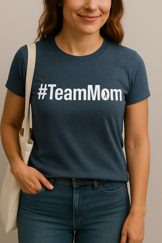 #TeamMom Baseball T-Shirt – Supportive Sports Mom Tee